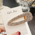 INS modische Korea Strass Entenschnabel Clip voller Diamant Kristall Haarnadel Clip Perlen Haarnadel Frauen &amp; Mädchen